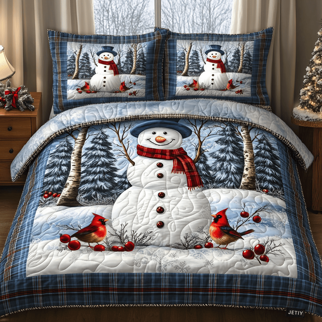 Winter Glow Quilt Duvet Cover Set Best Luxury Sheets Christmas Gifts For Grandma