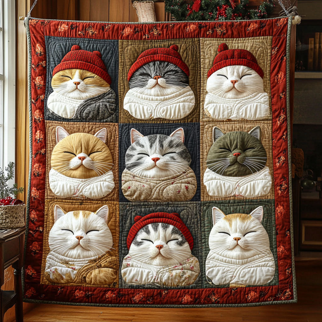 Winter Hugs Quilt Perfect Housewarming Gift with Quilt Blanket