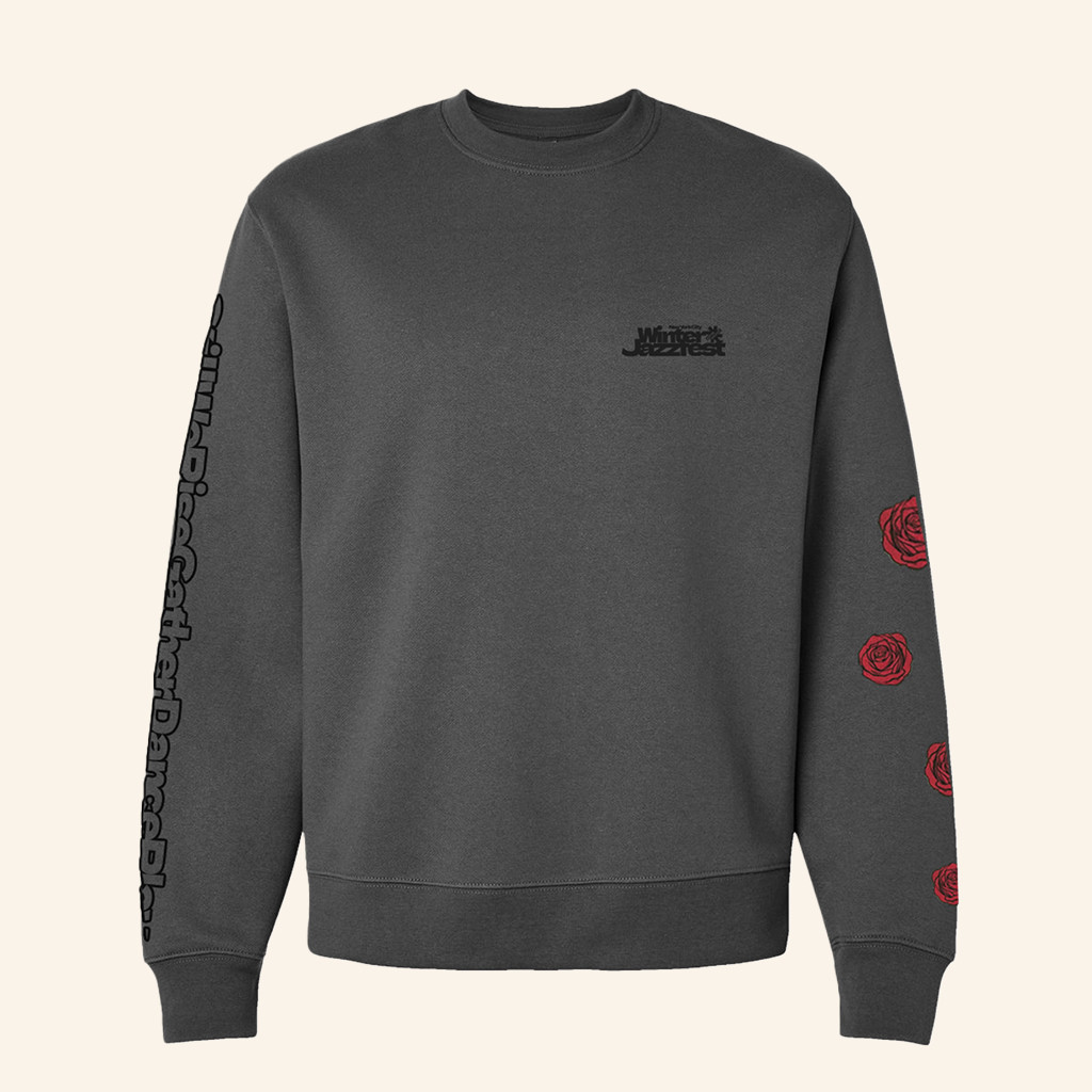Winter Jazz Fest Merch Roses Sweatshirt Best Gifts For Music Lovers