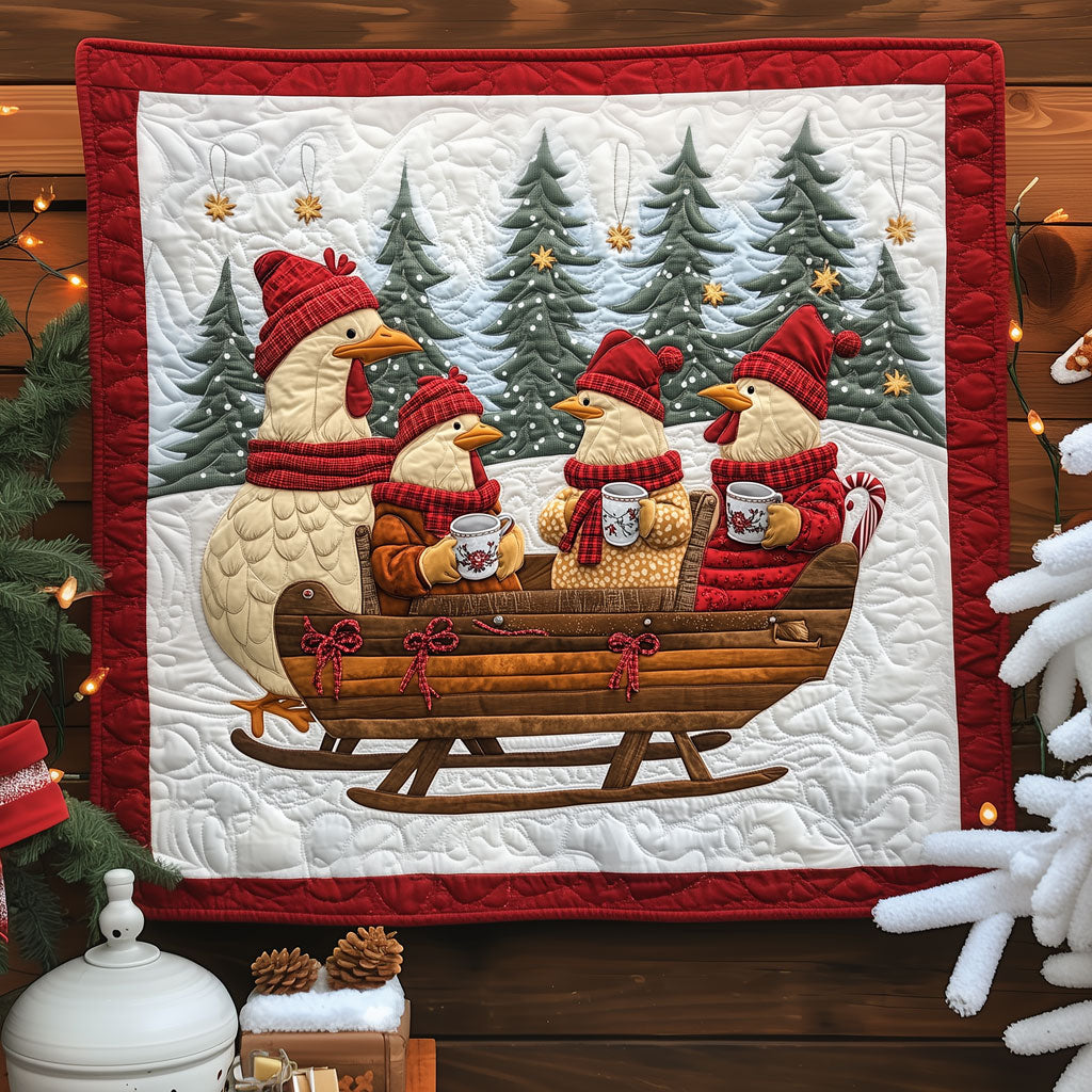 Winter Sentinel Quilt Cozy Quilt Blanket for Winter Relaxation