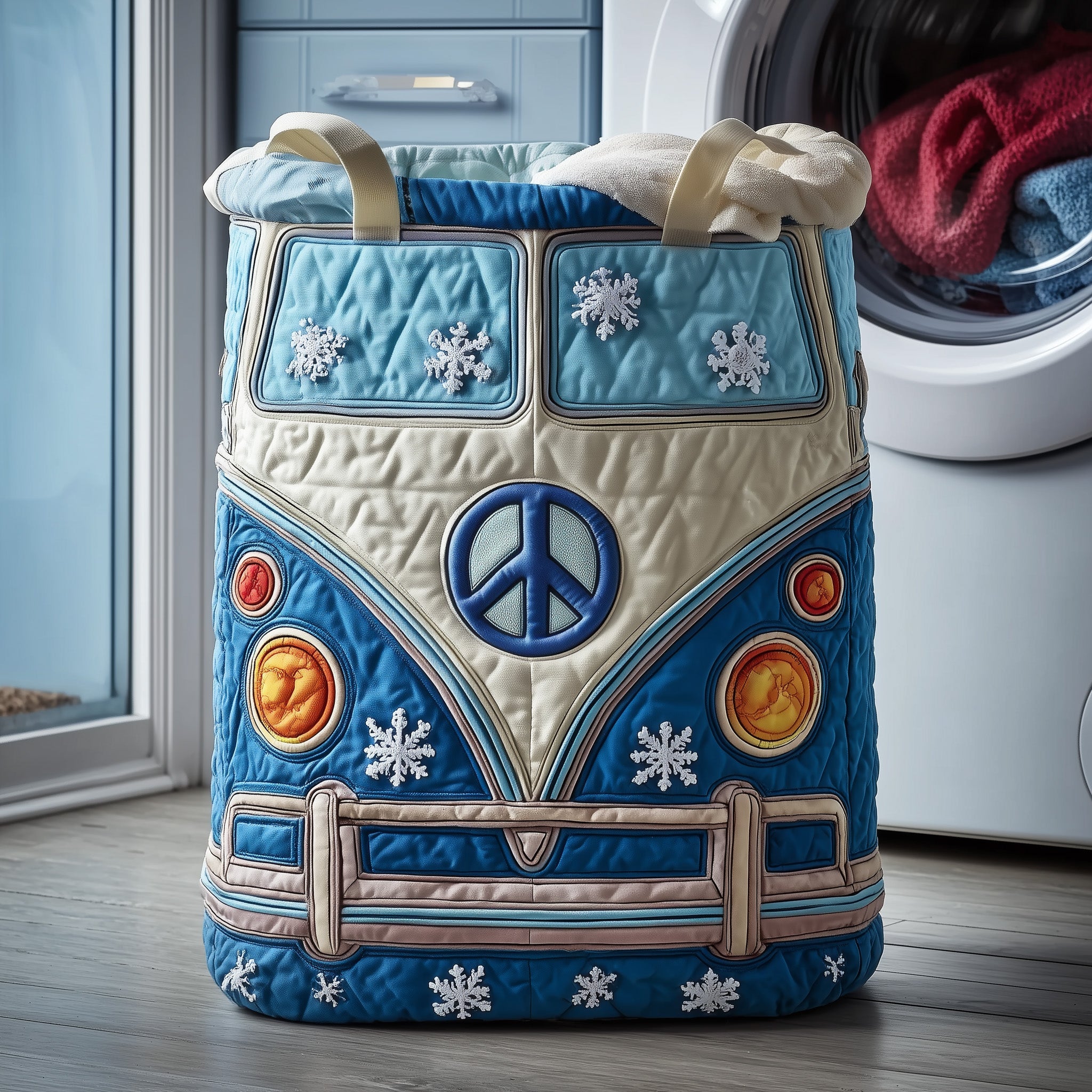 Winter Van Quilted Laundry Basket Best Gift Ideas For Women