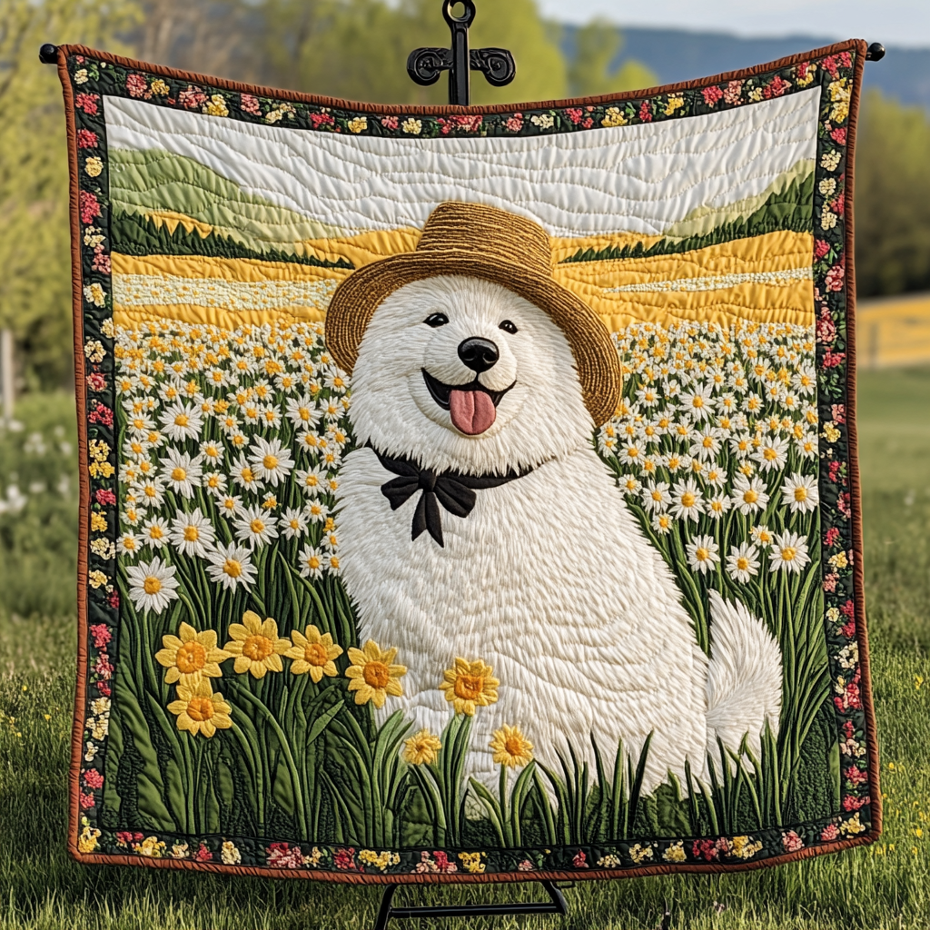 Winter Wonder Pup Quilted Blanket Dog And Owner Gift Ideas