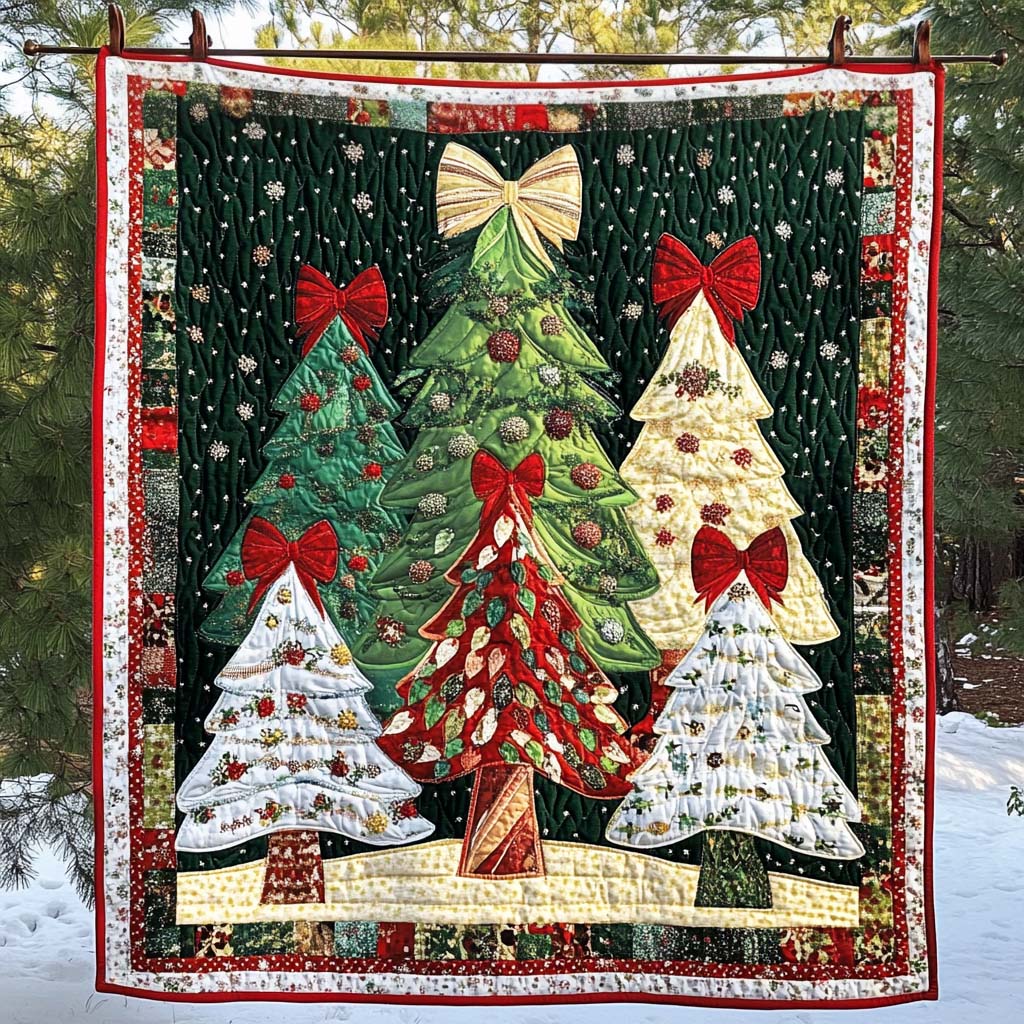 Winter Wonderland Quilted Blanket Christmas Gift Ideas For Dad