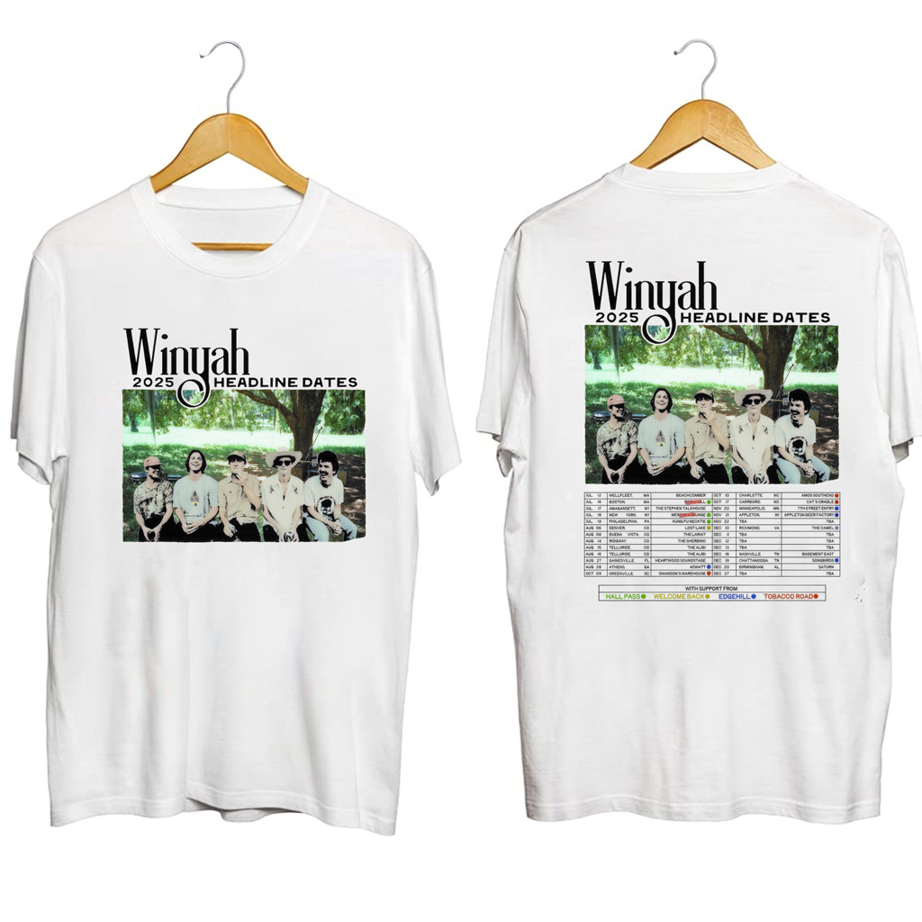 Winyah Tour 2025 Shirt Winyah Merch Gifts For Music Fans