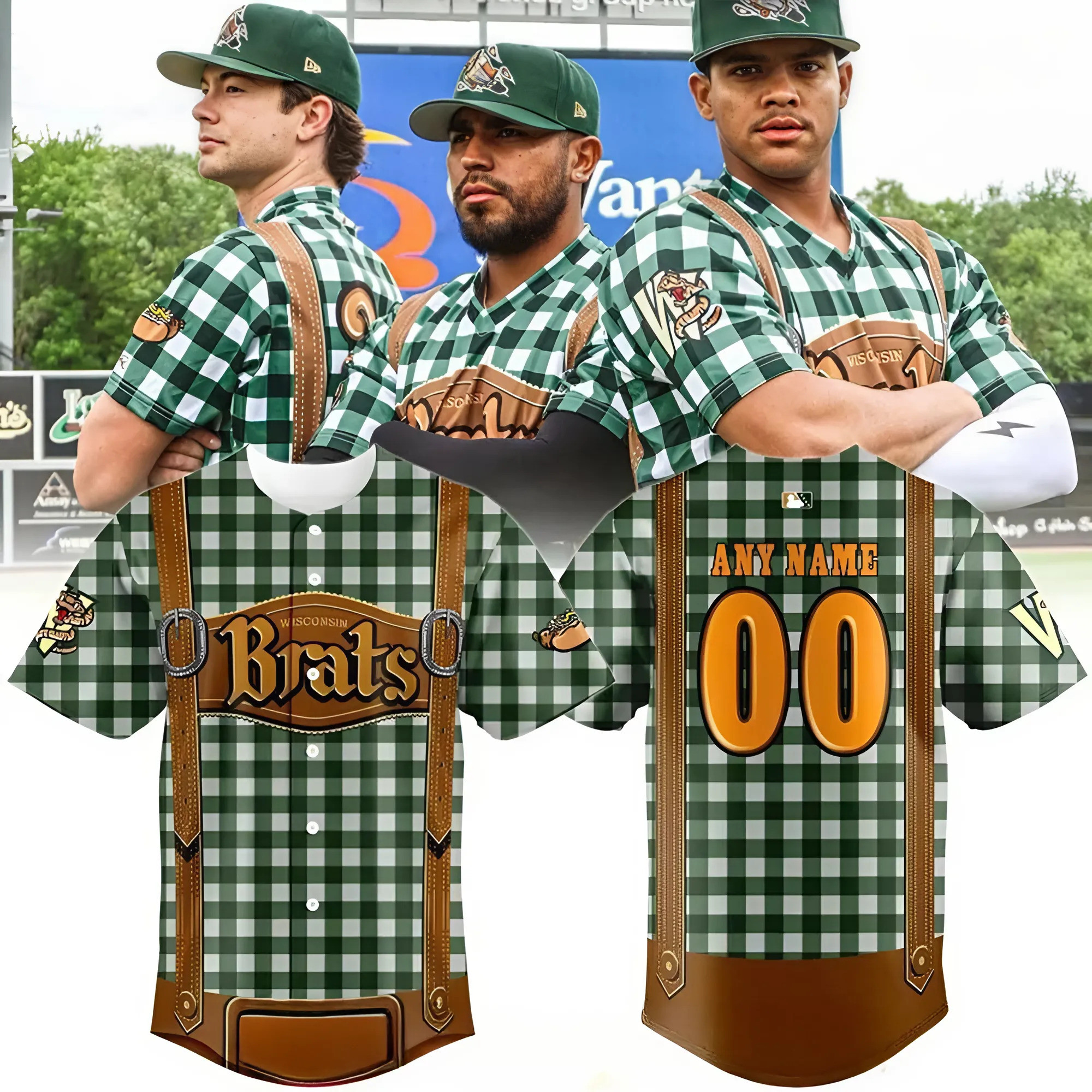 Wisconsin Flying Brats 2025 Limited Edition Baseball Jersey Unique Sport Merch For Fans