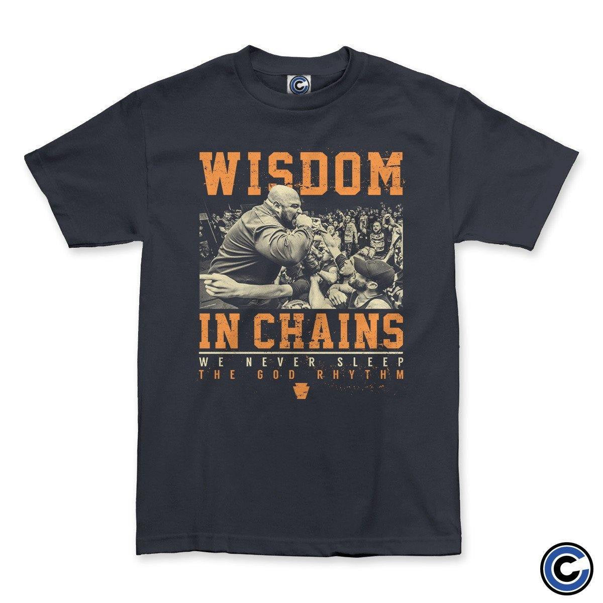 Wisdom In Chains Merch We Never Sleep Live Shirt Wisdom In Chains Shirt Wisdom In Chains Merch We Never Sleep Live Shirt Wisdom In Chains Shirt
