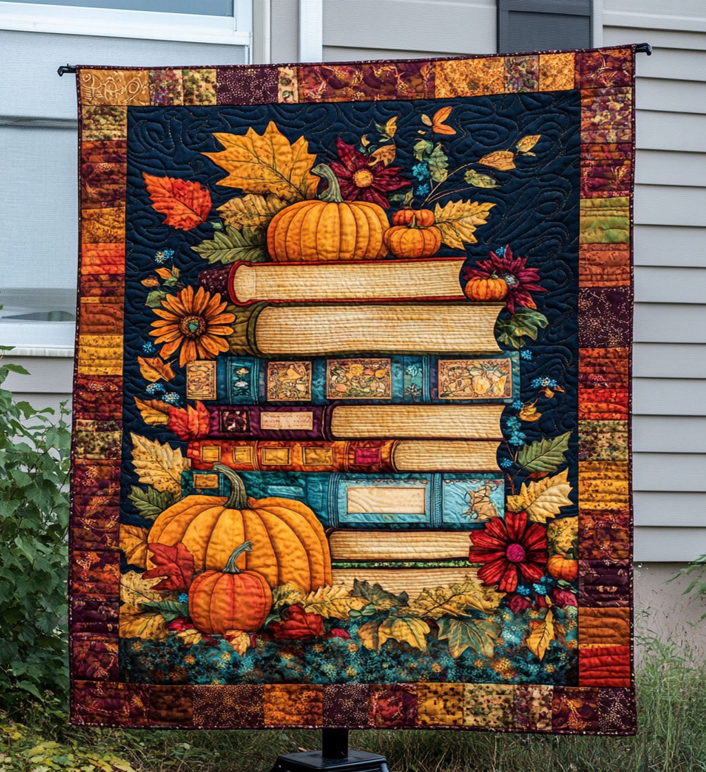 Wisdom in the Leaves Quilted Blanket Gift Ideas For Fall