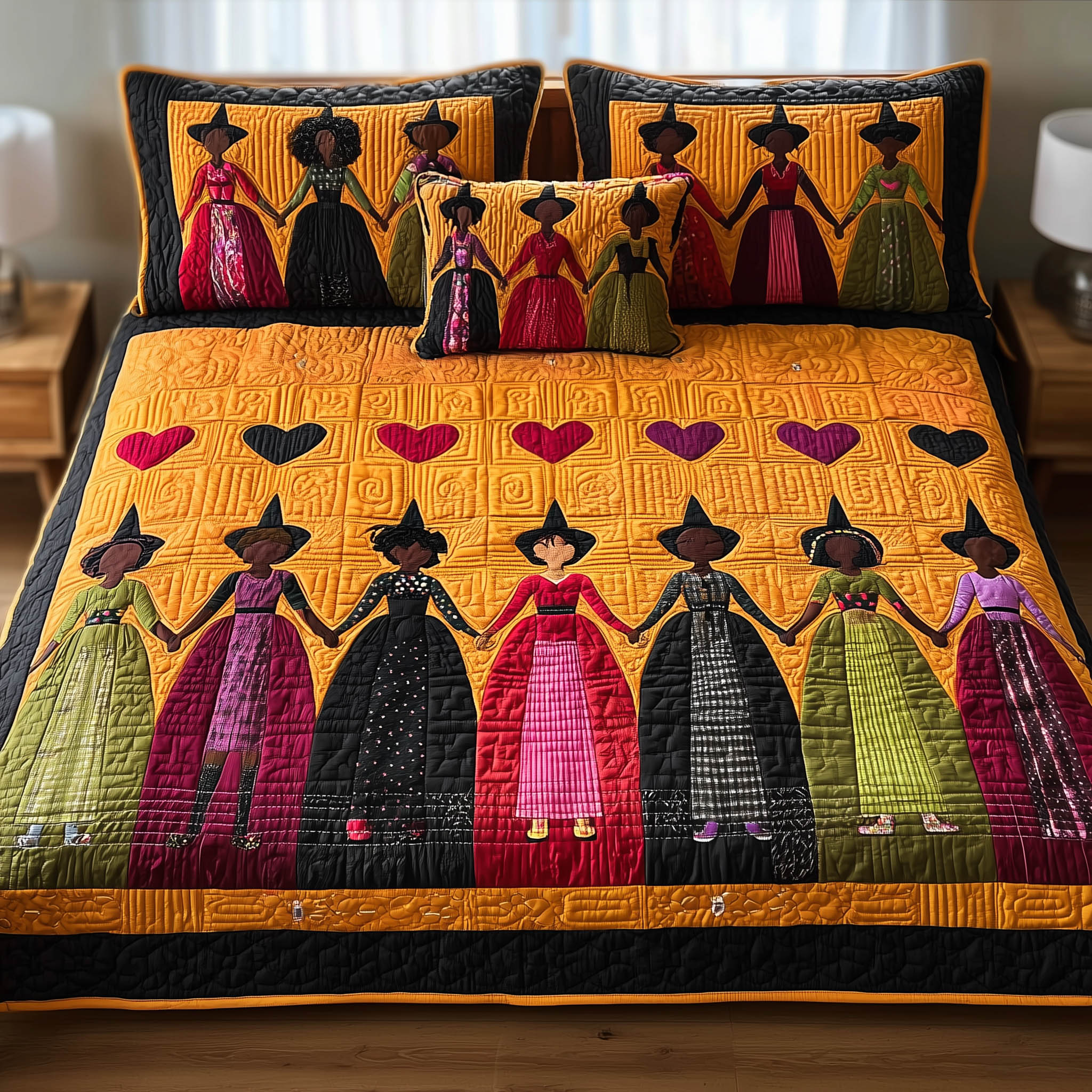 Wisdom Squad Quilted Bedding Set Soft & Smooth