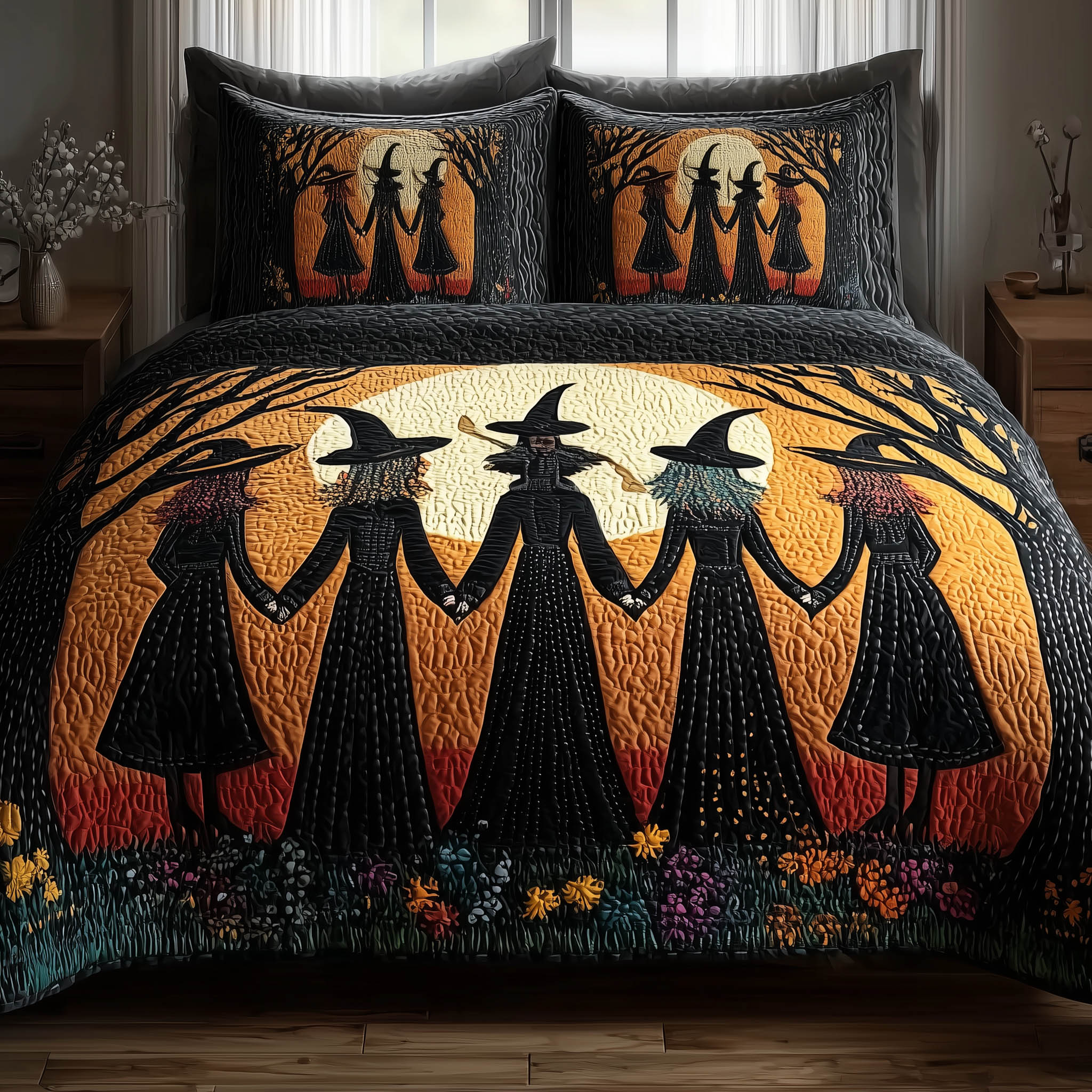 Wisdom Squad Quilted Bedding Set Ultimate Comfort