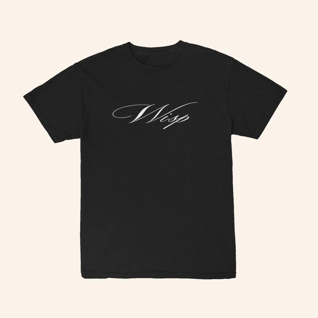 Wisp Music Merch Logo Black T-Shirt Birthday Gifts For Music Lovers