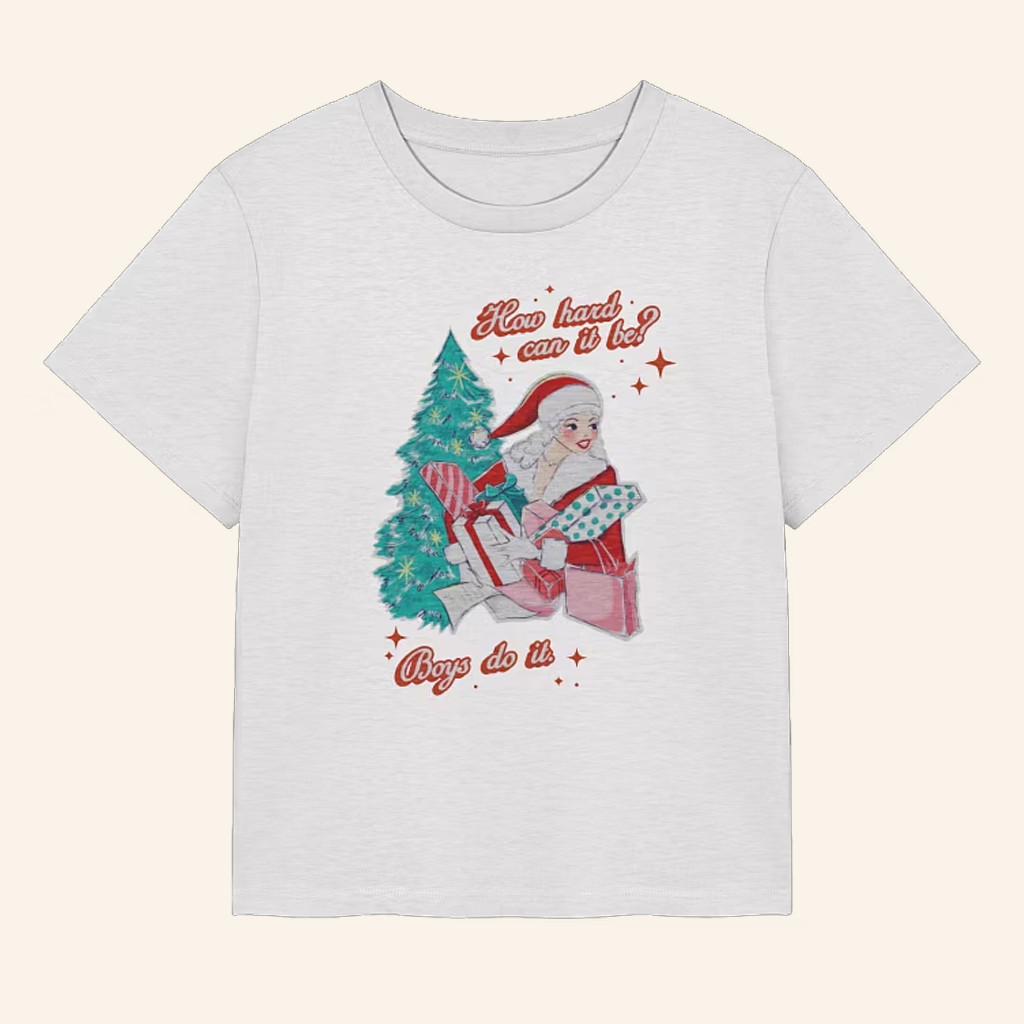 Wit Girl By Mads Mitch Merch Mrs Claus T-Shirt Christmas Gifts For Wife