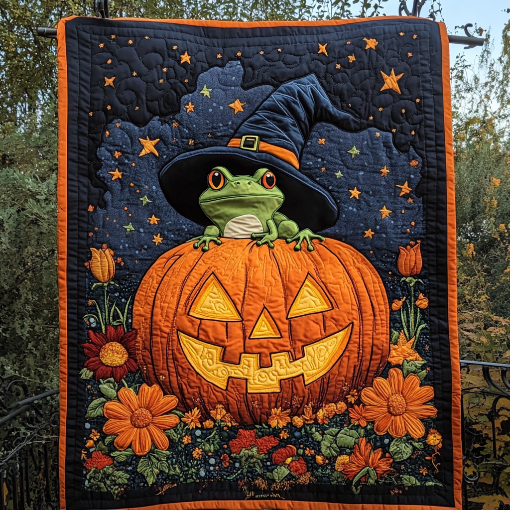 Witching Hour Quilted Blanket Cute Christmas Blankets