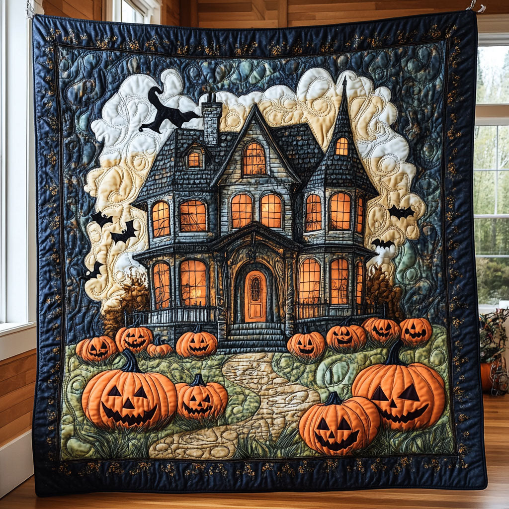 Witching House Quilt Practical Quilt Blanket Gift for Comfort and Style
