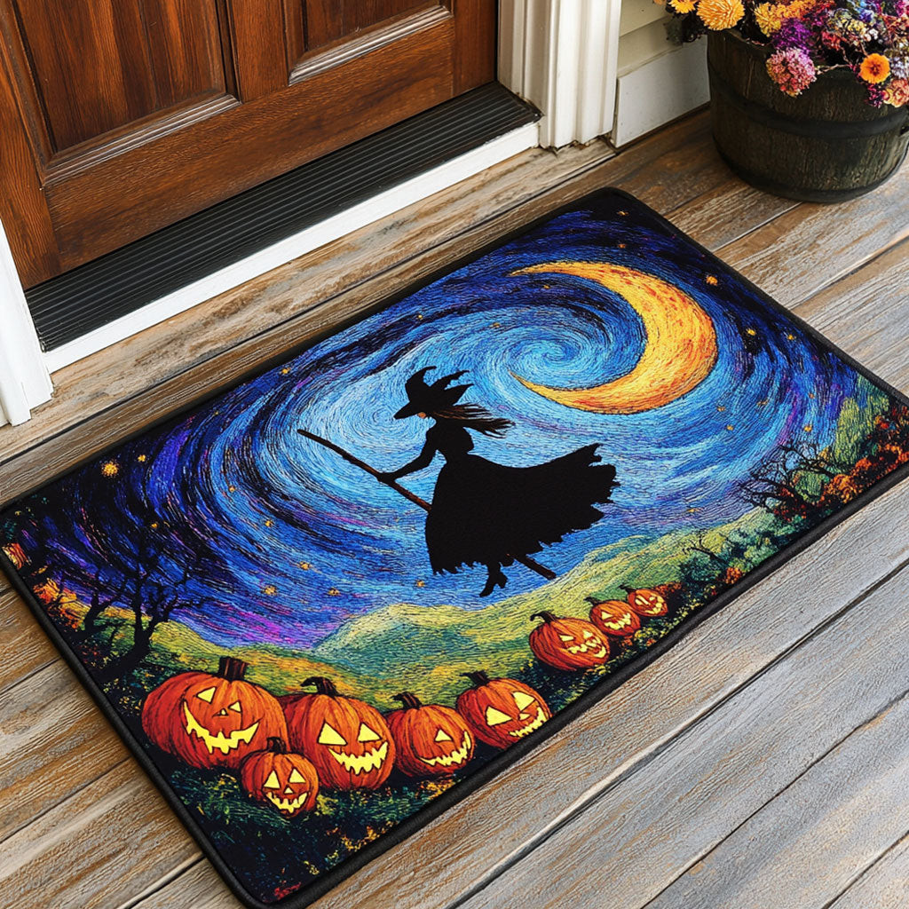 Witching Swirl Doormat Gifts Decoration For Friends and Family on Halloween