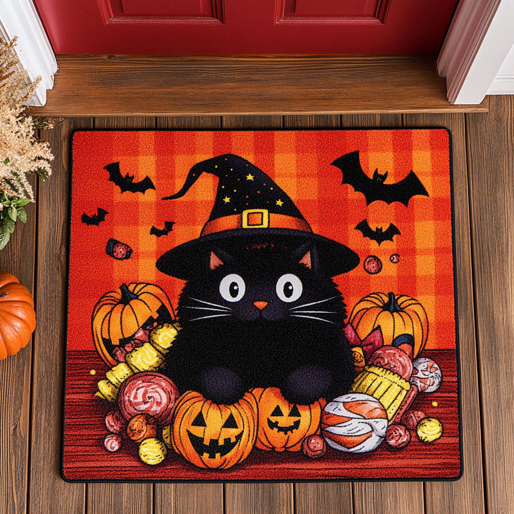 Witchy Treats Doormat Gifts Decoration For Friends and Family on Halloween