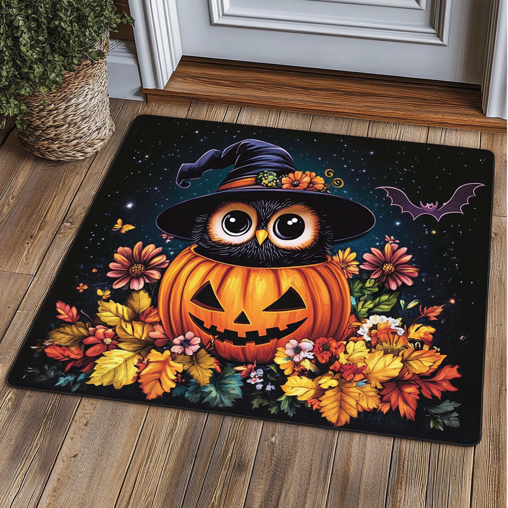 With Owl Doormat Gifts Decoration For Friends and Family on Halloween