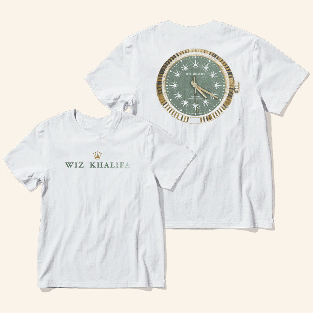 Wiz Khalifa Merch Kush Time T-Shirt Gift Ideas For Husband