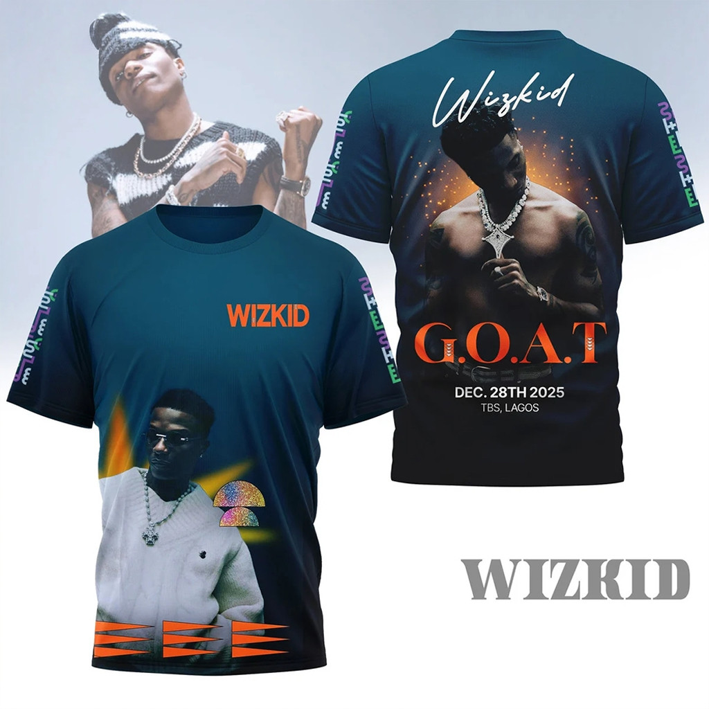 Wizkid Goat December 28Th 2025 Lagos Concert Shirt Wizkid Merch Gifts For Music Fans Wizkid Goat December 28Th 2025 Lagos Concert Shirt Wizkid Merch Gifts For Music Fans