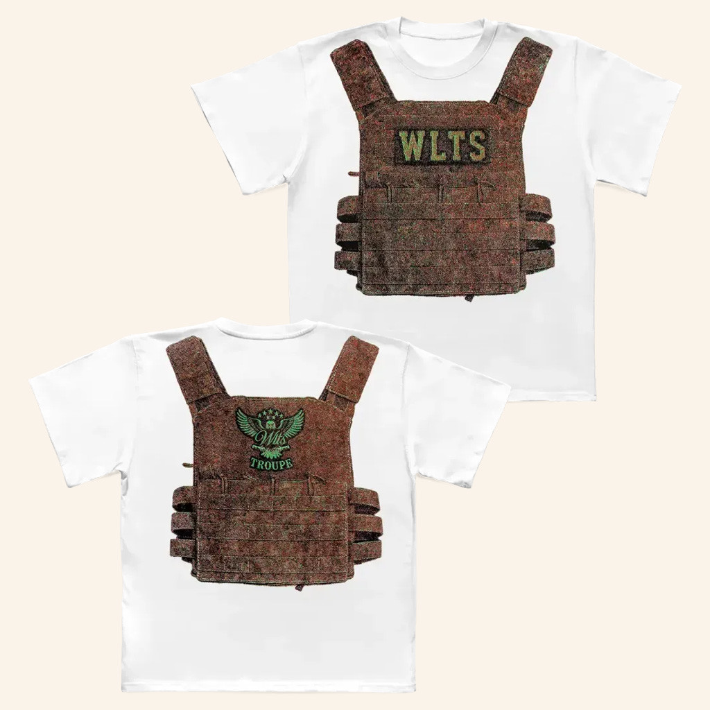 WLTS Merch Bulletproof Vest T-Shirt WLTS Shirt Christmas Gifts For Boyfriend WLTS Merch Bulletproof Vest T-Shirt WLTS Shirt Christmas Gifts For Boyfriend