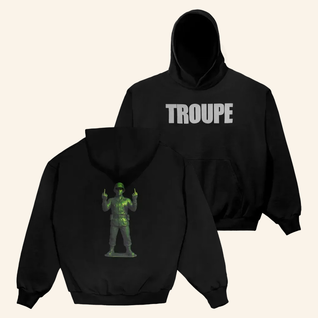 WLTS Merch Troupe Army Man Hoodie Dad Christmas Gifts WLTS Merch Troupe Army Man Hoodie Dad Christmas Gifts
