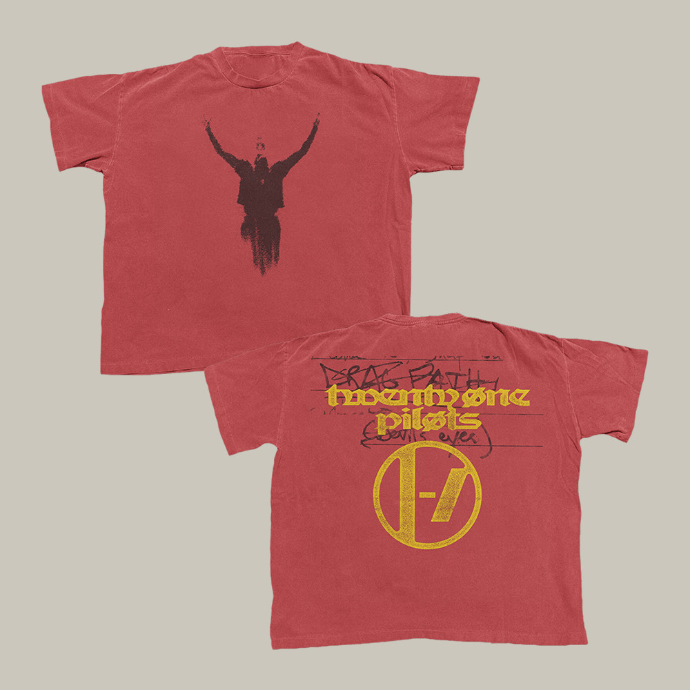 WMC Merch Breach Crimson T-Shirt Drag Path Twenty One Pilots Tee Best Music Gifts