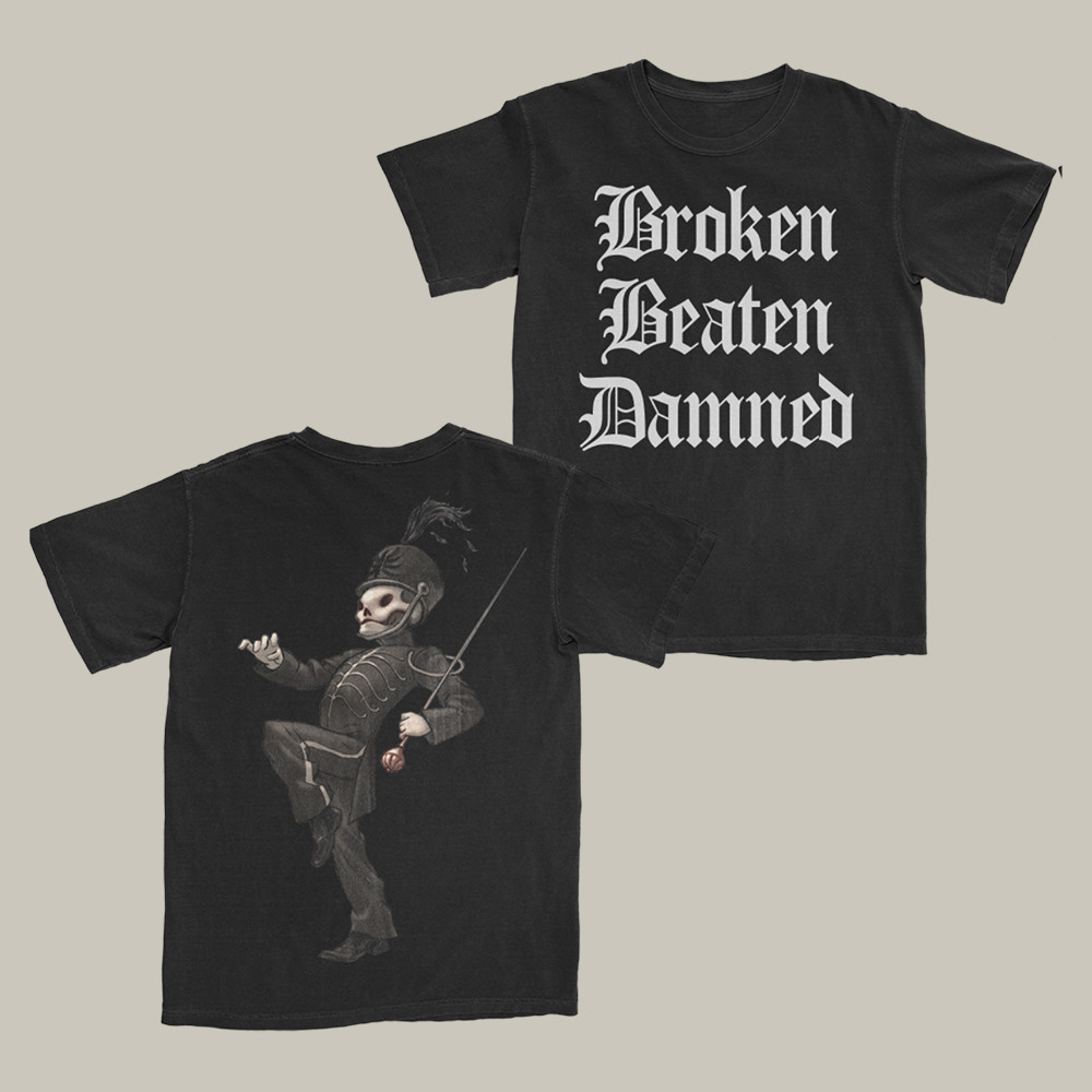 WMC Merch My Chemical Romance T-Shirt Broken Beaten Damned Tee Gift For Fans