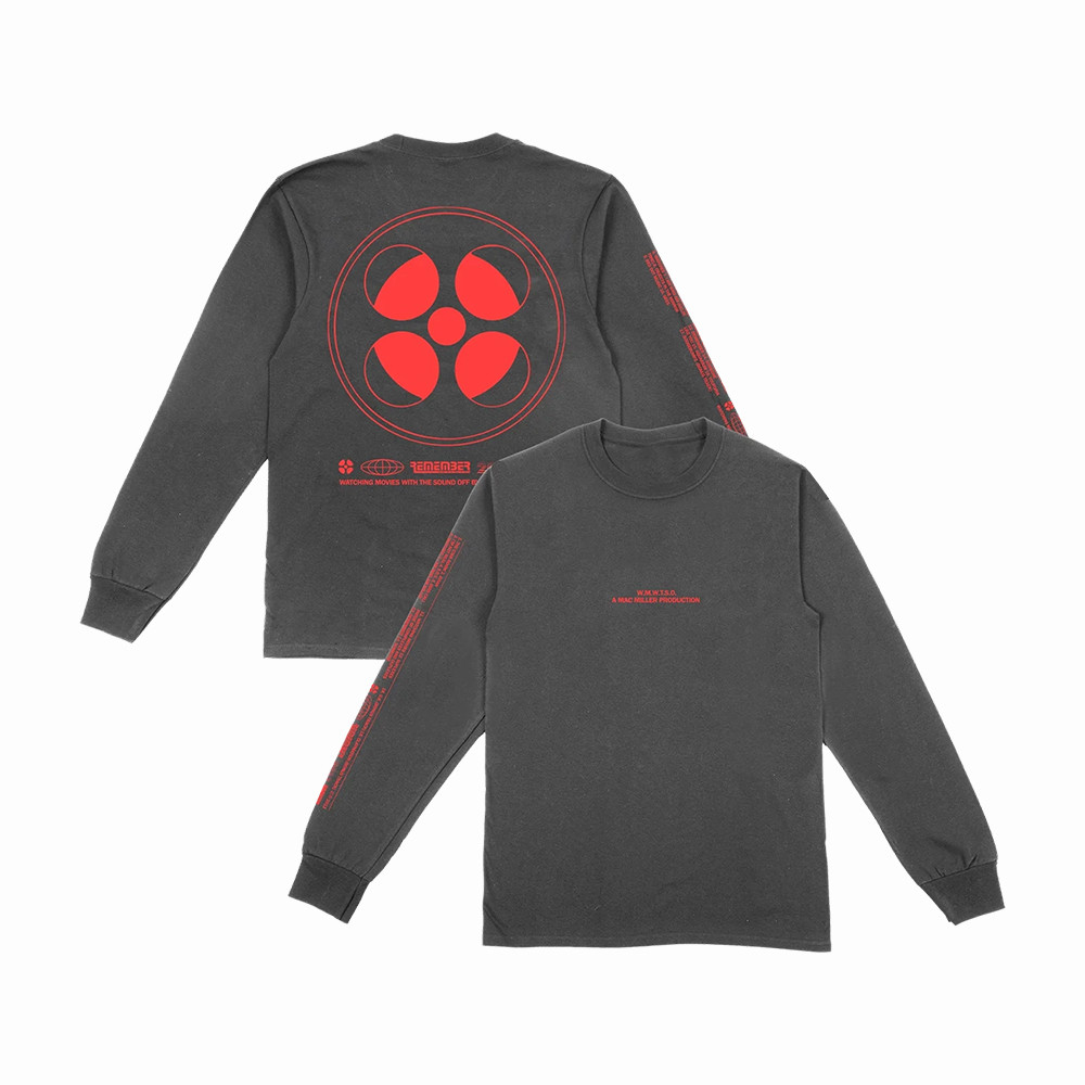 WMWTSO Productions Mac Miller Long Sleeve Shirt Mac Miller Apparel Music Fans Gift