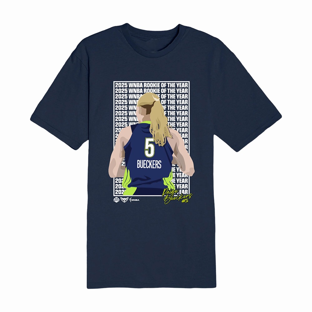 WNBA Rookie Of The Year T-Shirt Bueckers Basketball Clothes Dallas Wings Lover Gift