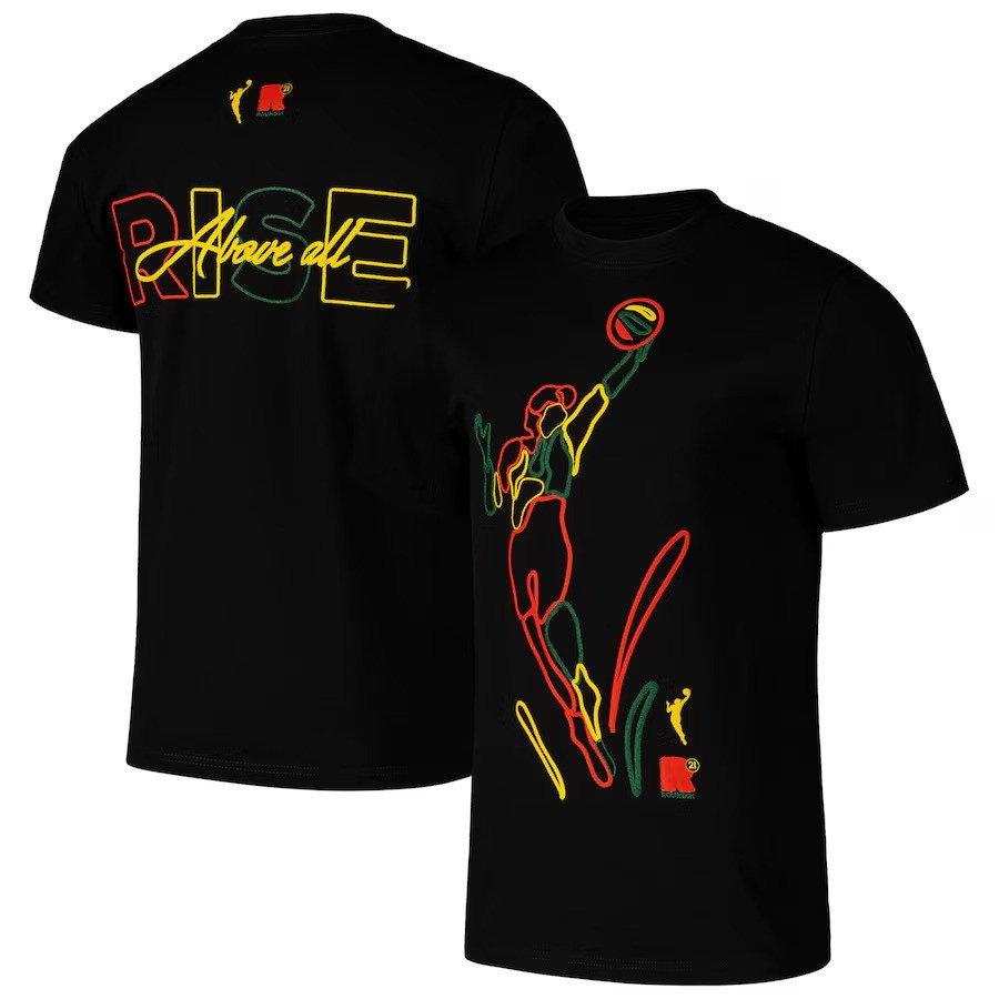 WNBA Round21 Black Juneteenth T-Shirt LGBTQ Culture Perfect Gift For All