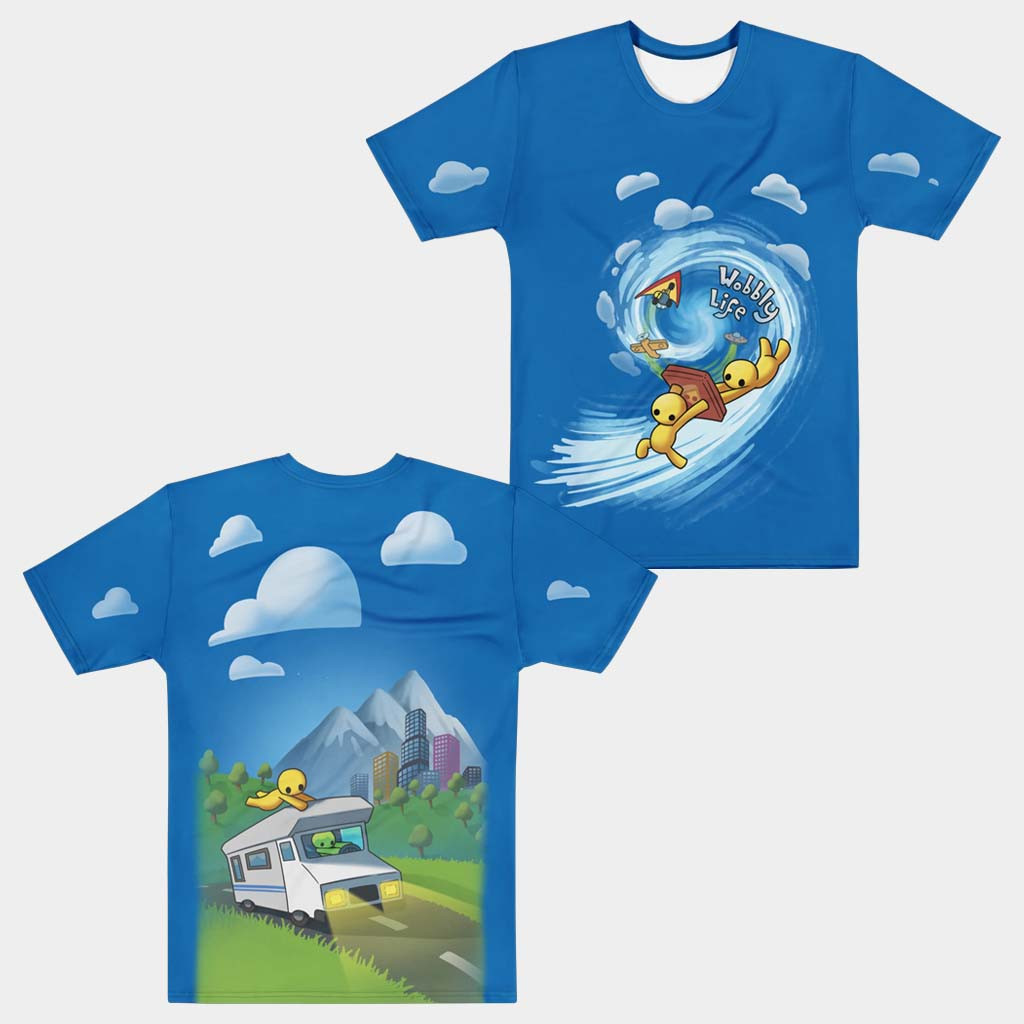 Wobbly Life Merch Cute Funny Graphic T-Shirt Wobbly Life Shirt Best Gifts For Him Her