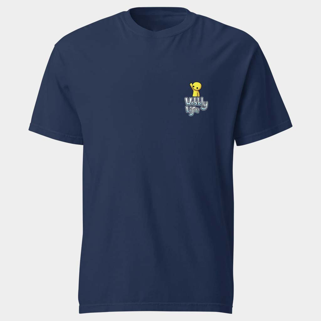 Wobbly Life Merch Wobbly Small Chest Print T-Shirt Wobbly Life Shirt Gifts For Son
