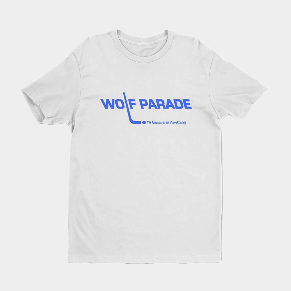 Wolf Parade Merch I'll Believe In Anything T-Shirt Wolf Parade Shirt Gifts For Rock Band Lovers