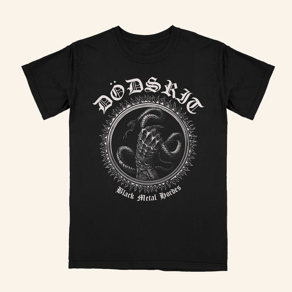 Wolves Of Hades Merch Dodsrit Black Metal Hordes T-Shirt Xmas Gifts For Him