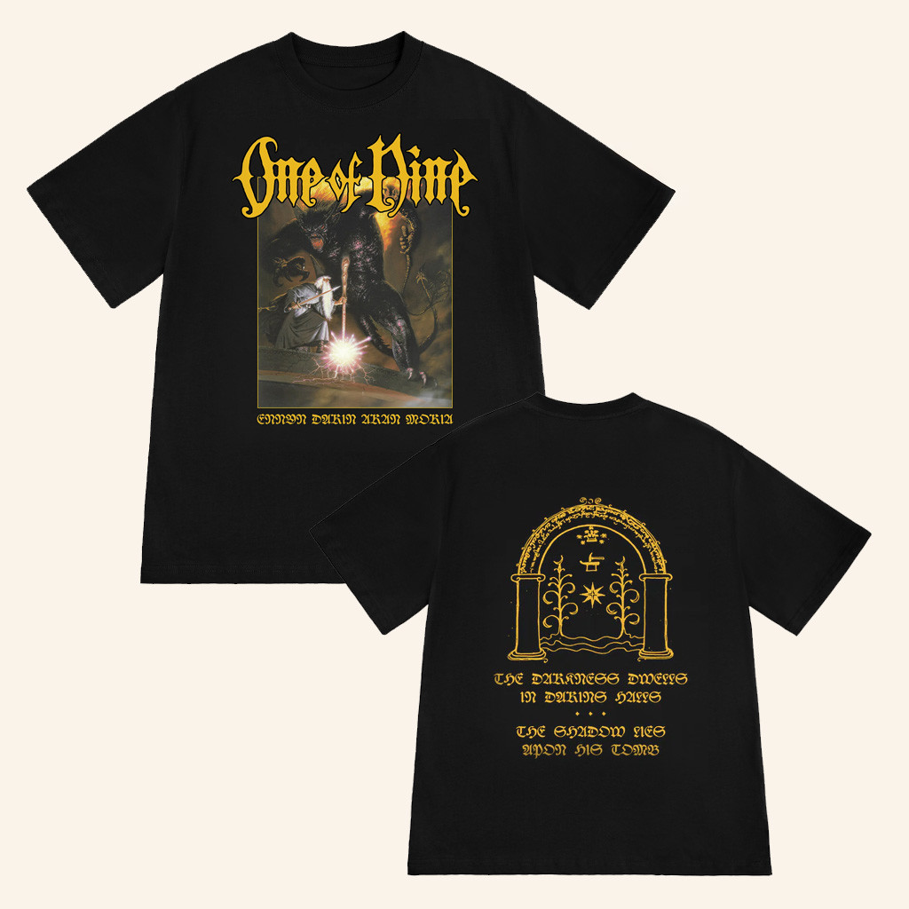 Wolves Of Hades Merch One Of Nine The Flame Of Udun T-Shirt Xmas Gifts For Dad