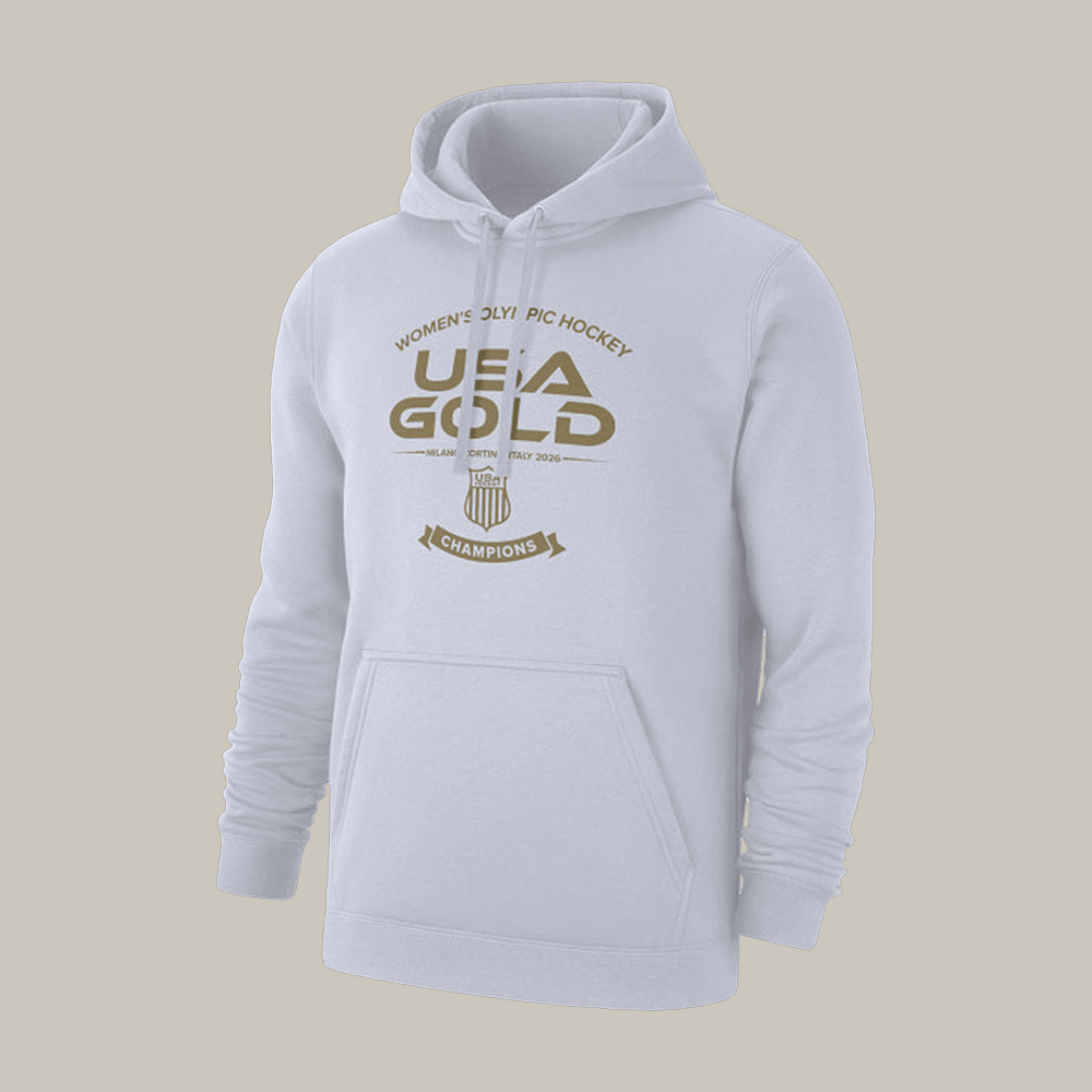 Women's Olympic Hockey Team USA Championship Hoodie United States Milano Cortina 2026 Clothing