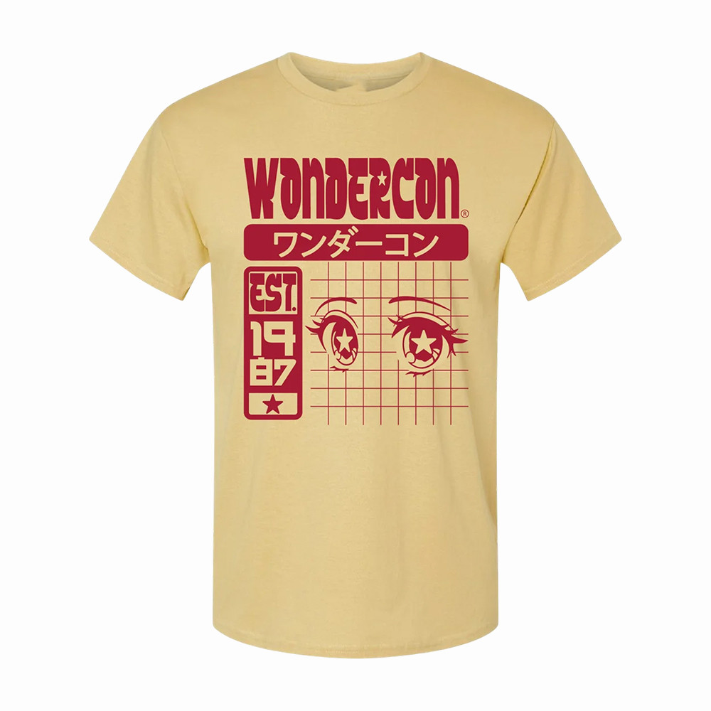 WonderCon Anaheim 2026 Merch T-Shirt WonderCon Anime Eyes Tee Birthday Gift For Anime Fans