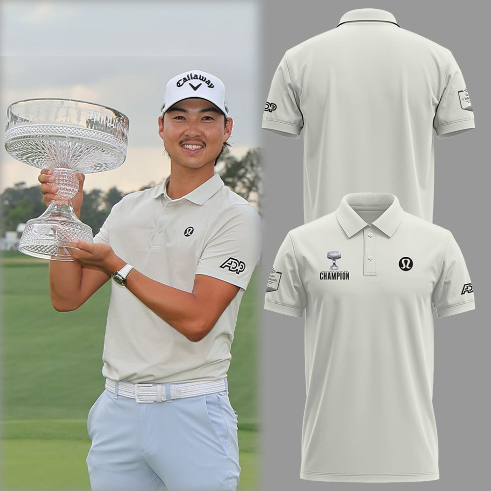 Woo Lee x Texas Children's Houston Open Champion Polo Shirt Gifts For Golfers