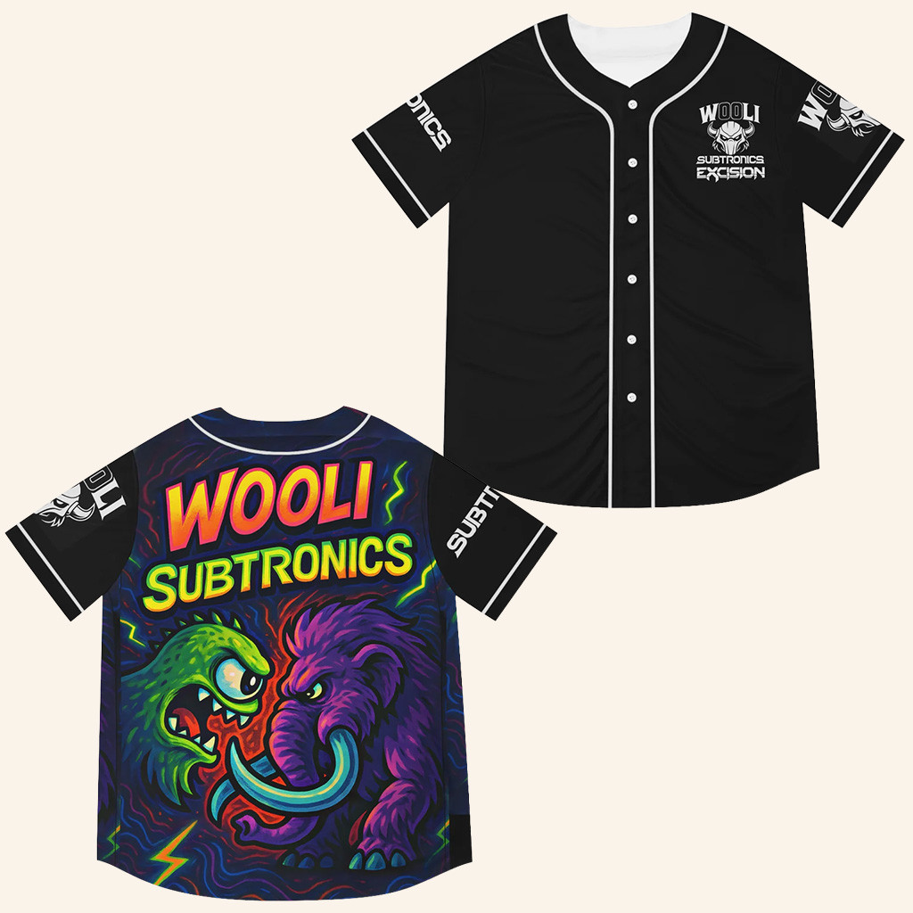 Wooli x Subtronics Rave Jersey Bass Music Festival Clothing For EDM Fans Music Lovers Gifts Wooli x Subtronics Rave Jersey Bass Music Festival Clothing For EDM Fans Music Lovers Gifts