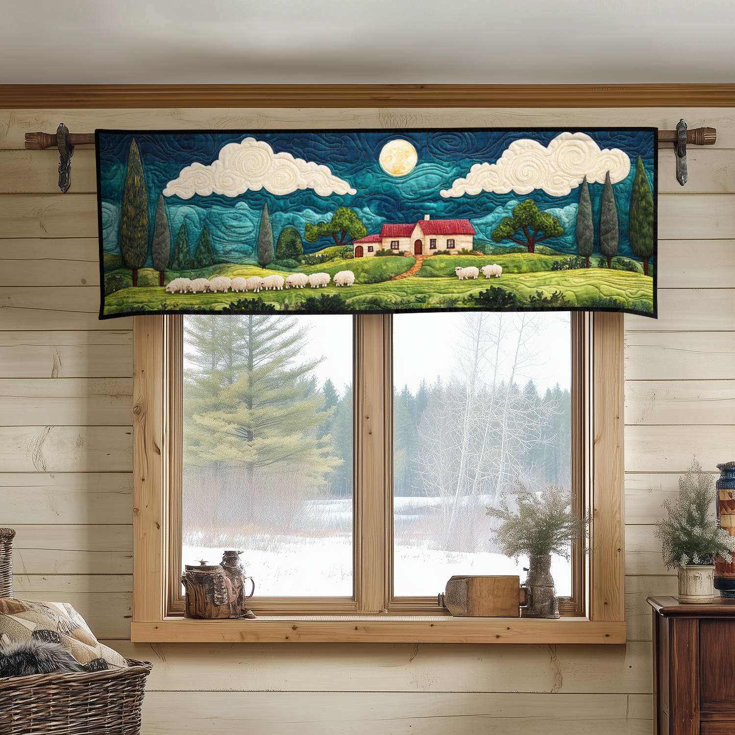 Woolly Wanderer Quilted Valance Entryway Ideas Gift Ideas For Farmers