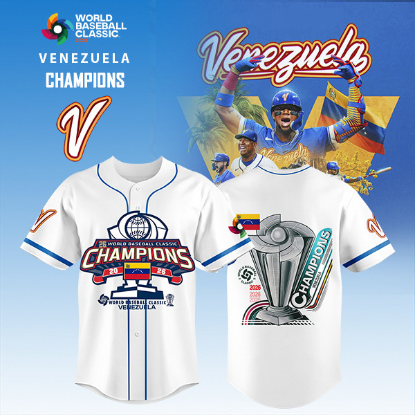 World Baseball Classic x Venezuela Champions Jersey 2026 WBC Match Shirt Good Gift For Fans