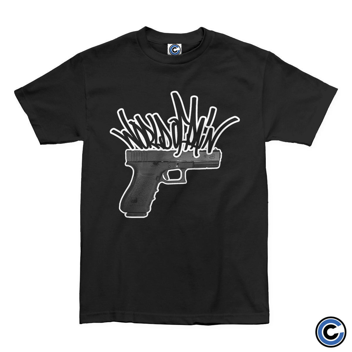 World of Pain Merch Handgun Shirt World of Pain Shirt