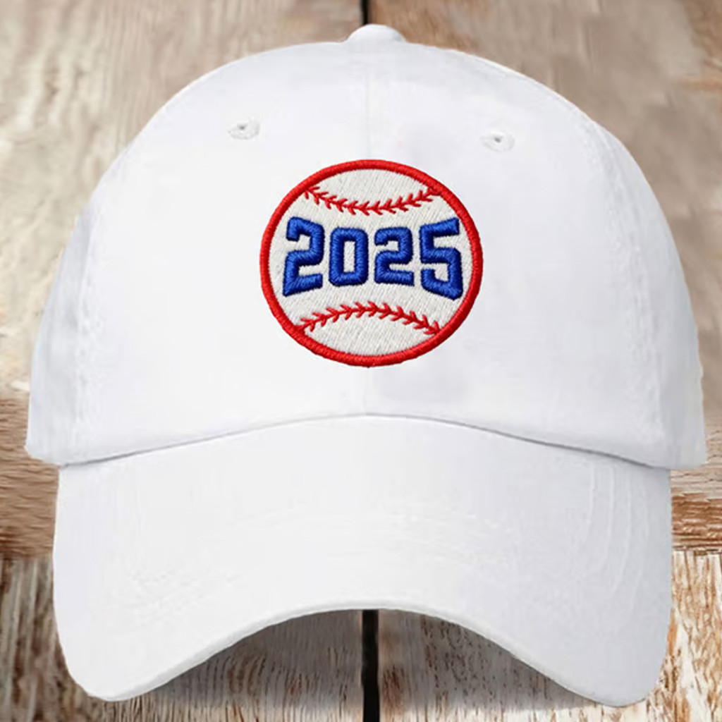 World Series Merch 2025 Embroidered Baseball Hat Presents For Baseball Lovers