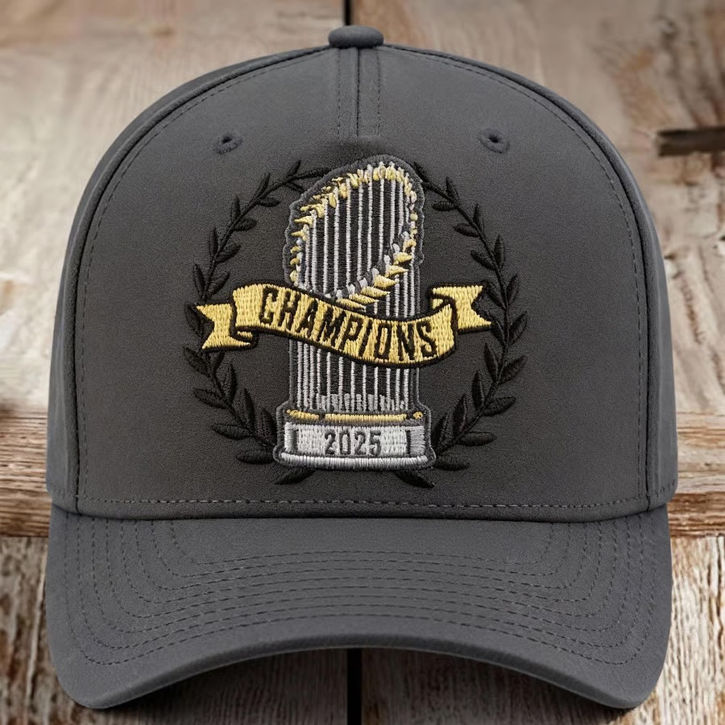 World Series Merch 2025 Embroidered Game Day Hat Cool Gifts For Baseball Lovers