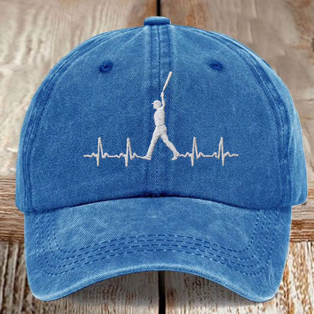 World Series Merch 2025 Heartbeat LA Dodgers Back To Back Champions Hat Game Day Embroidered Hat