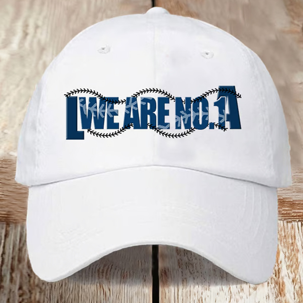 World Series Merch 2025 LA Dodgers Back To Back Champions Hat Embroidered We Are No 1 LA Hat