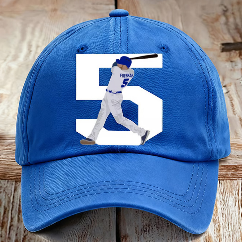 World Series Merch 2025 LA Dodgers Hat 5 Freeman Game Day Cap Gifts For Husband World Series Merch 2025 LA Dodgers Hat 5 Freeman Game Day Cap Gifts For Husband