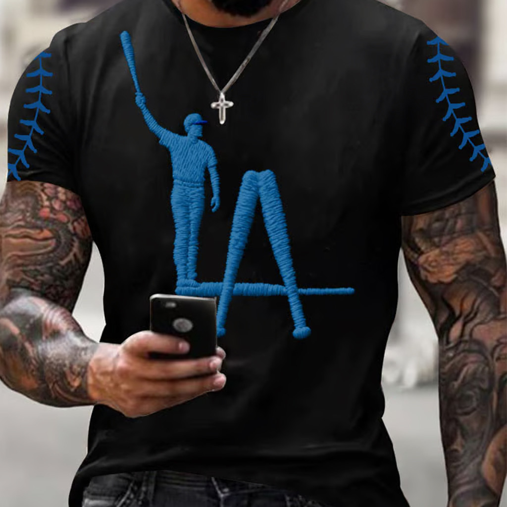 World Series Merch 2025 LAD T-Shirt Best Gifts For Baseball Lovers