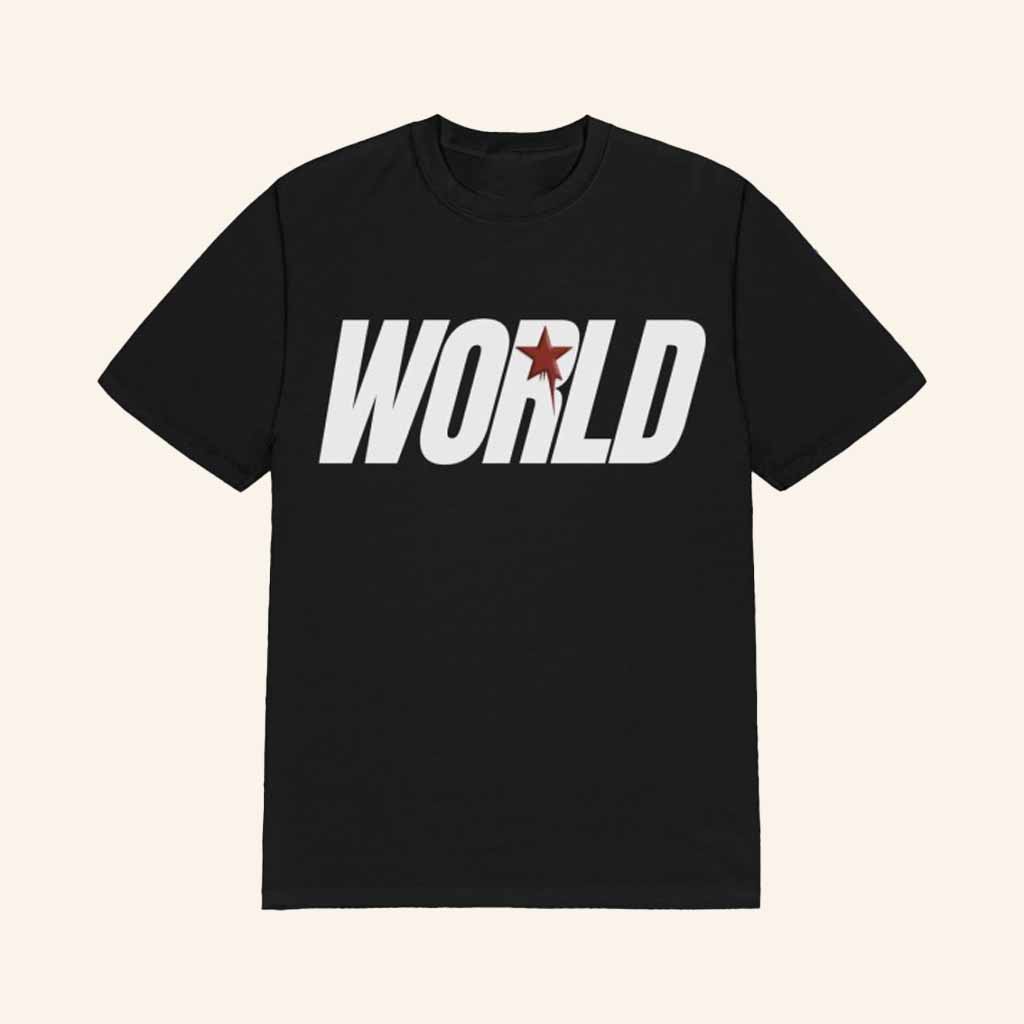 World Star Hip Hop Merch World Black T-Shirt Christmas Presents For Boyfriend World Star Hip Hop Merch World Black T-Shirt Christmas Presents For Boyfriend