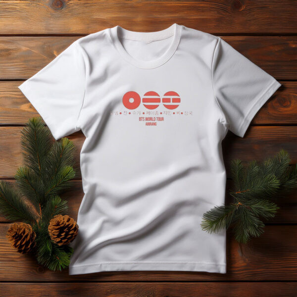 World Tour BTS Arirang Inspired T-Shirt BTS World Tour Arirang Merch Present For Huge Fans