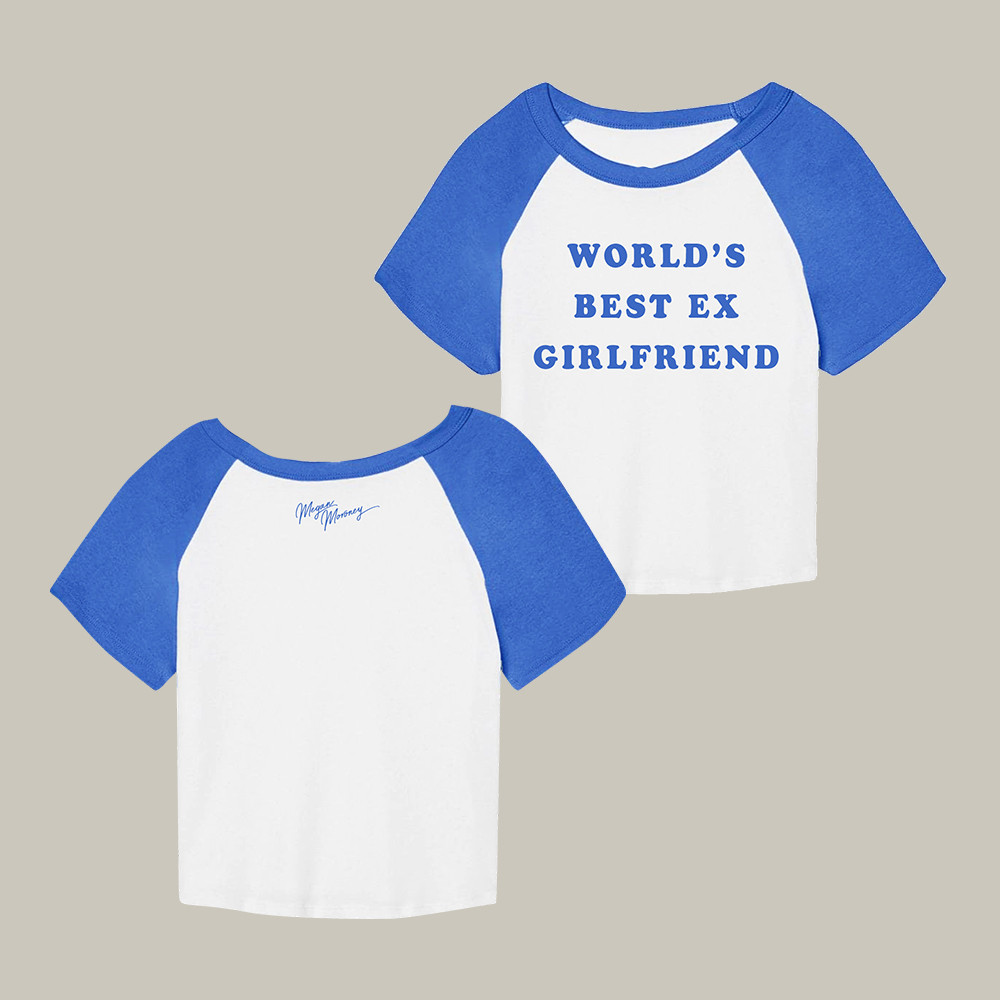 Worlds Best Ex Girlfriend Baby Tee Megan Moroney Fan Shirt Music Lover Gift